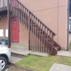 External hardwaring staircase